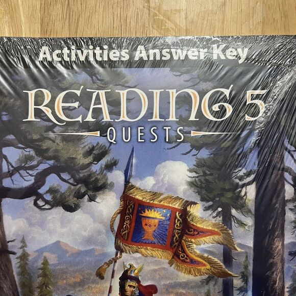 BJU Bob Jones Reading 5 Quests Activities Answer Key Homeschool Curriculum - Picture 2 of 6